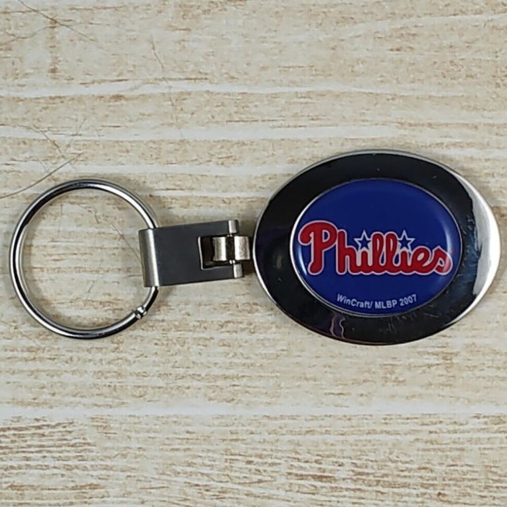 Philadelphia Phillies WinCraft Premium Swivel Key Ring Keychain MLB Gift